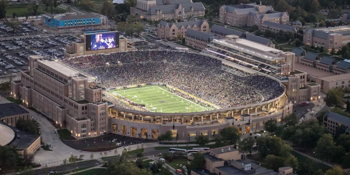 The Lucky Charm Home Of The Fighting Irish! Bbq Outdoor Games Coffee South Bend Kültér fotó